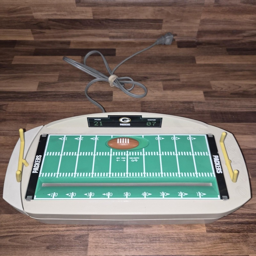 RARE VTG Greenbay Packers Paper Shredder Telemania WORKS!